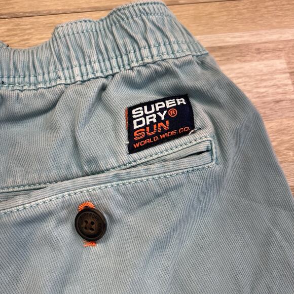 Superdry Men's Sunscorched Chino Shorts Blue 31 W Chino Shorts - JL372 - Picture 10 of 11